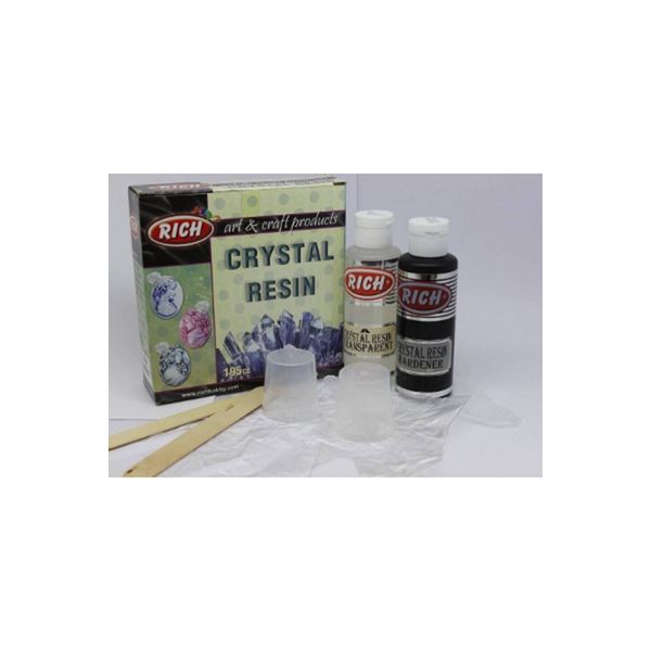 Rich 5601628 195 cc Crystal Resin Transparan Şeffaf Kristal Reçine Set