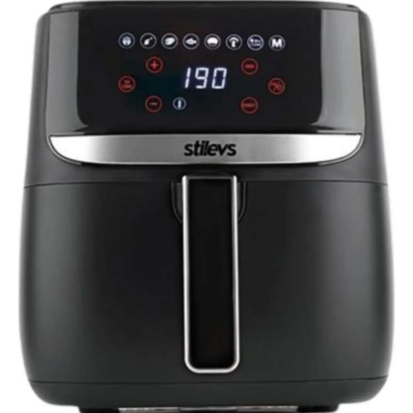 Stilevs Airtron AF-700 5.9 lt Siyah-Gümüş Airfryer