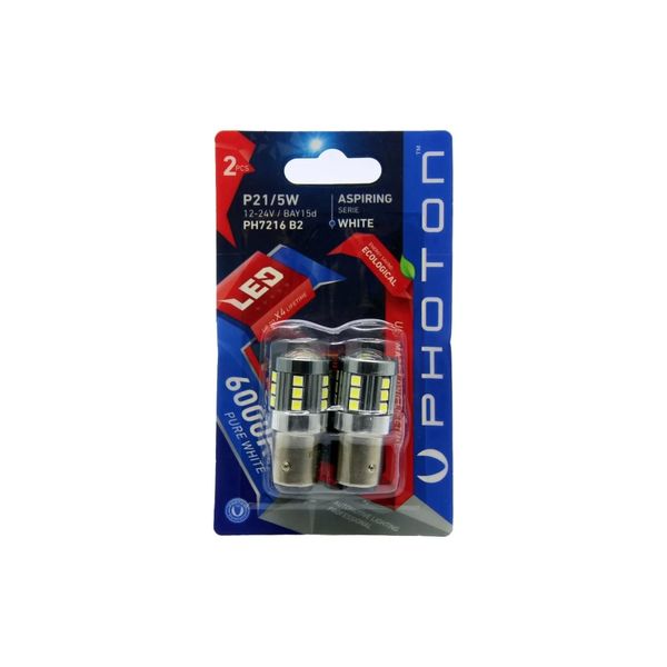 Photon P21/5W 1016 2 Adet Exclusive Series Led