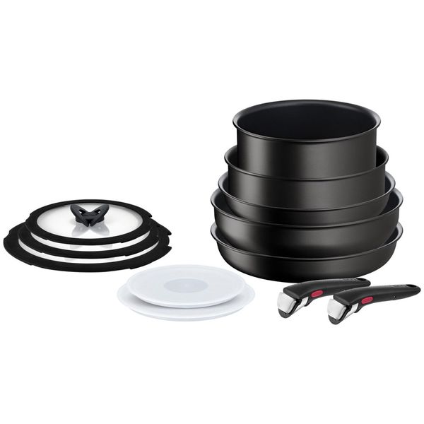 Tefal Ingenio Exception Titanyum 6X 12 Parça Büyük Set