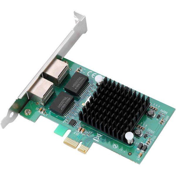 Intel 82575 EIG42ET 2 Port Gigabit PCIE Ethernet Kartı