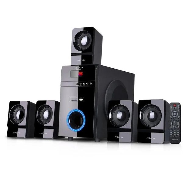 Mikado MD-581BT 110W USB+SD+FM+BT Destekli 5+1 Ses Sistemi