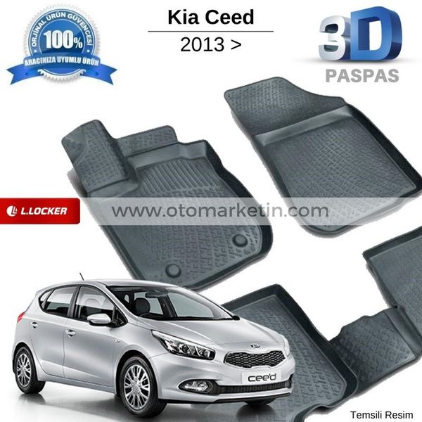 Kia Ceed 2012 Havuzlu Paspas