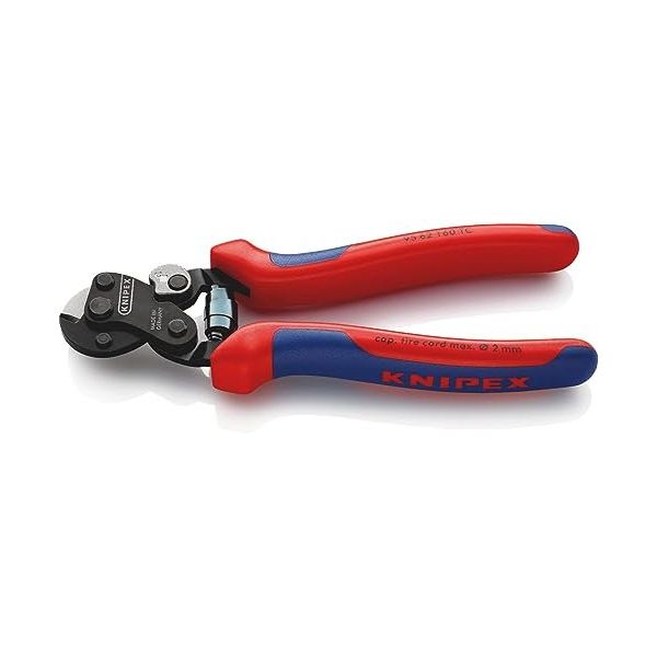 Knipex 95 62 160TC Çelik Tel Kesme Makası