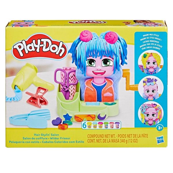 Play Doh F8807 Renkli Kuafor Salonu Oyun Hamuru