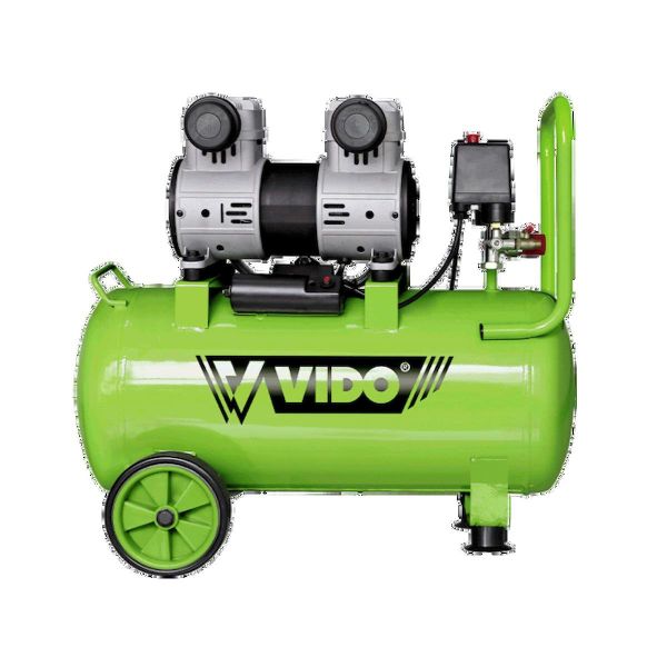 Vido WD060215020 50 lt Yağsız ve Sessiz Kompresör