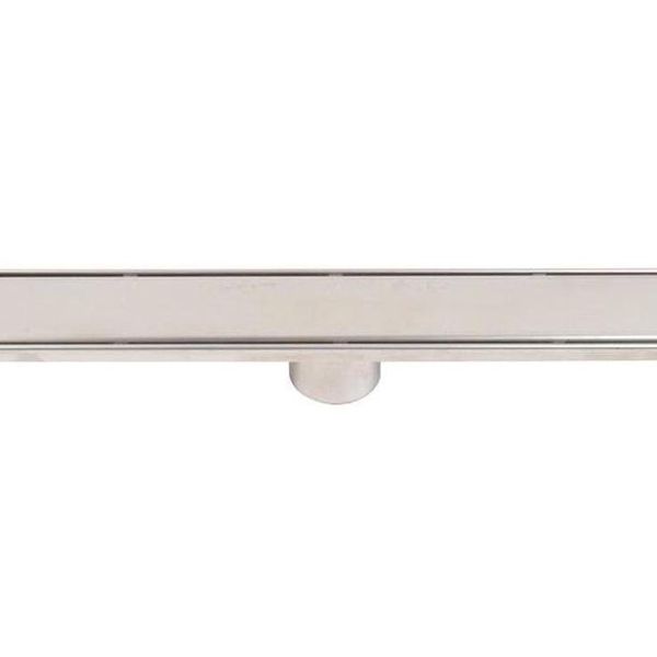Sukar 1156-1032000-01 Line 6 20 cm Plain Izgaralı Krom Duş Kanalı