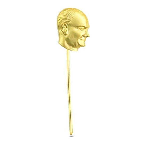 Bilezikhane Atatürk 14 Ayar Altın Rozet