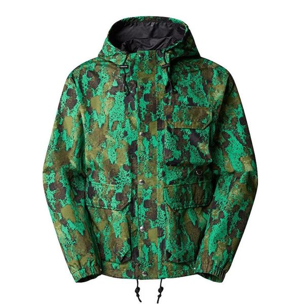 The North Face NF0A7URVSHO1 Yeşil Erkek Yağmurluk