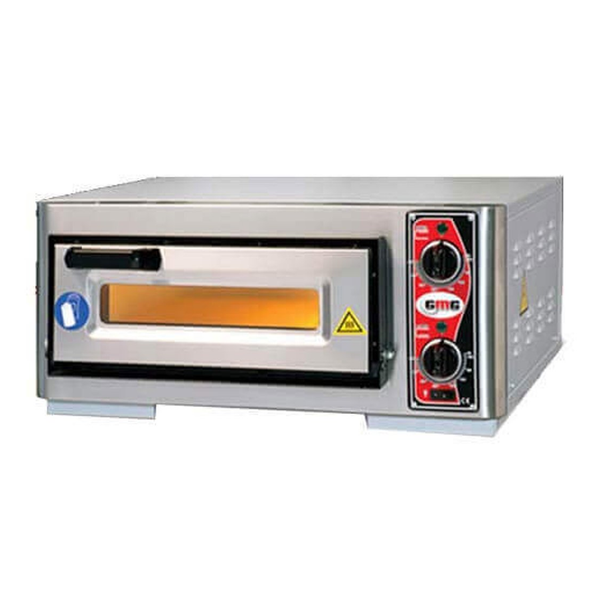 GMG 60x60 cm 220 V Tek Katlı Pizza Fırını