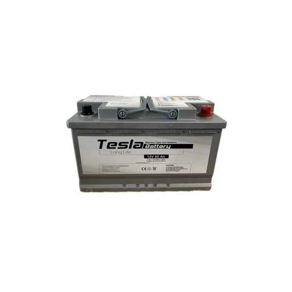 Tesla 12 Volt 95 Amper Ah Marin Jel 850A Cca Start-Stop Marş Akü