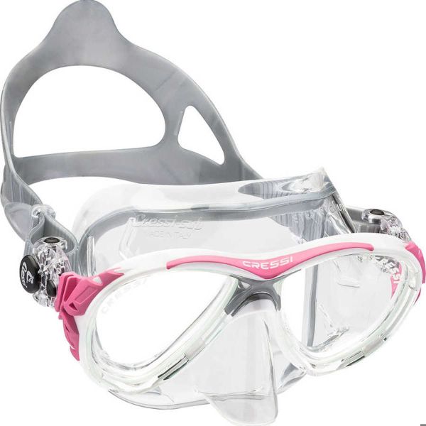 Cressi Eyes Evolution Crystal Clear Pink Dalış Maskesi