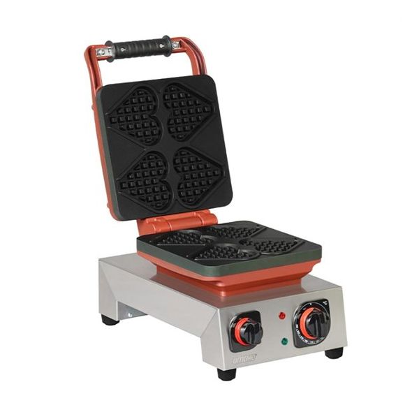 Omake WFL21.E12 Elektrikli Kalp Model Tekli Zamanlayıcılı Waffle Makinesi