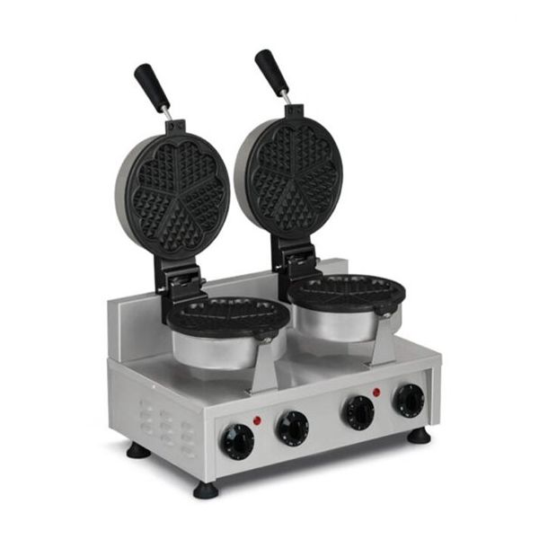 Omake WFL11.E22 Elektrikli Kalp Model Çiftli Zamanlayıcılı Waffle Makinesi