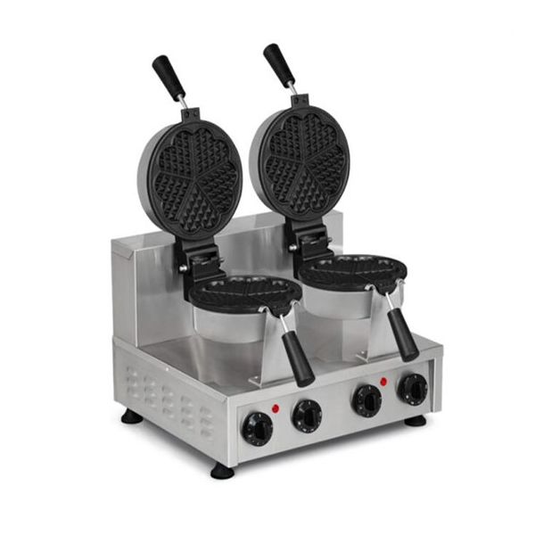 Omake WFL12.E22 Kalp Model Çift Zamanlayıcılı Waffle Makinesi