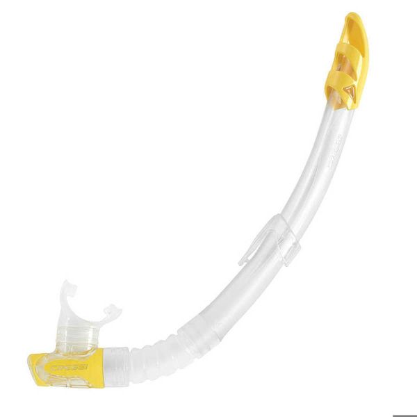 Cressi Gamma Clear Sarı Şnorkel