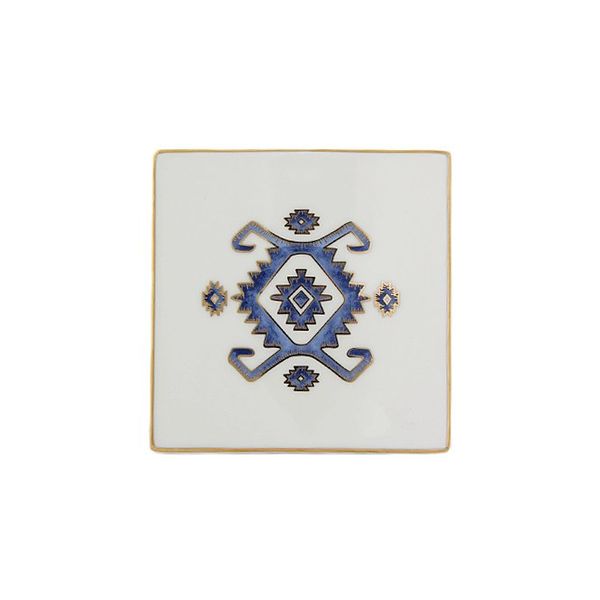 Porland Arabesque Desen 5 10 cm Bardak Altlığı