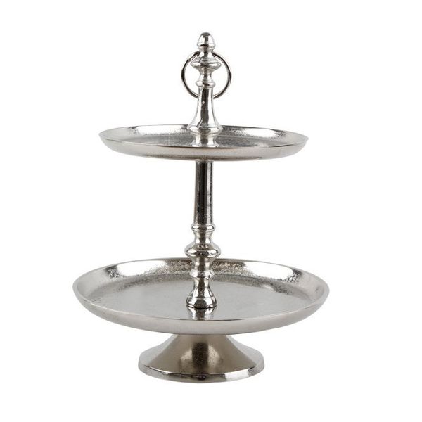 Porland Geo 35 cm 2 Layer Cookie Stand