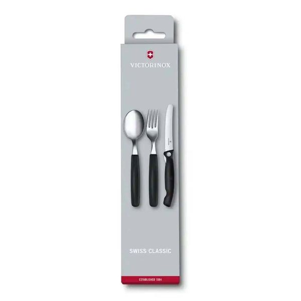 Victorinox 6.7192.F3 Siyah 3 Parça Masa Seti