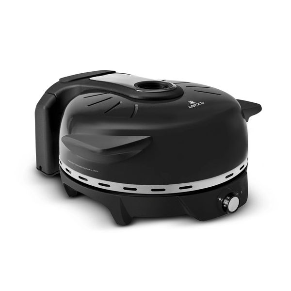 Karaca Gastro 10 in 1 Biodiamond Matte Black Pizza Lahmacun ve Tandır Ekmeği Makinesi