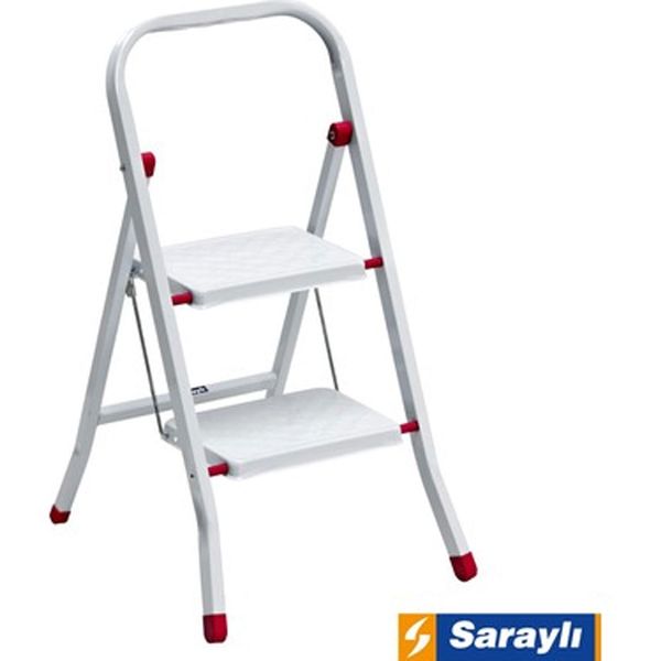 Saraylı Pratik 2'li Metal Merdiven