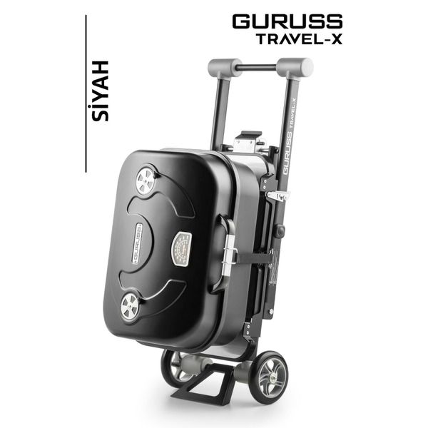Guruss Travel-X Siyah Taşınabilir Mangal