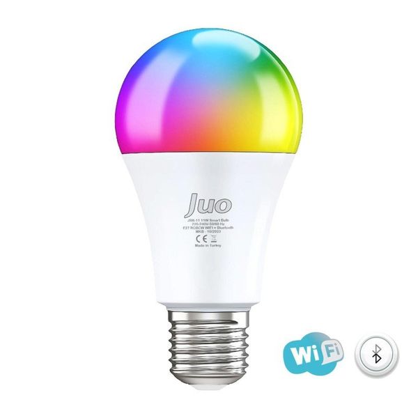 Juo Lumex 11W Led Rgb Wifi ve Bluetooth Akıllı Ampul