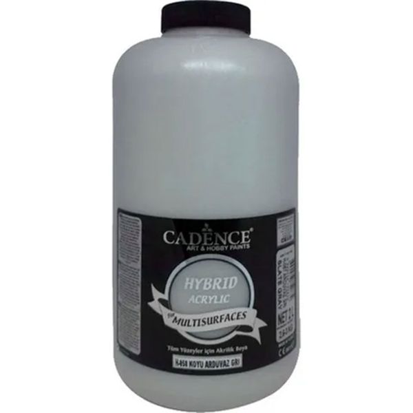 Cadence H081 Grafiti Gri 2000 ml Hybrid Tüm Yüzeyler İçin Akrilik Boya
