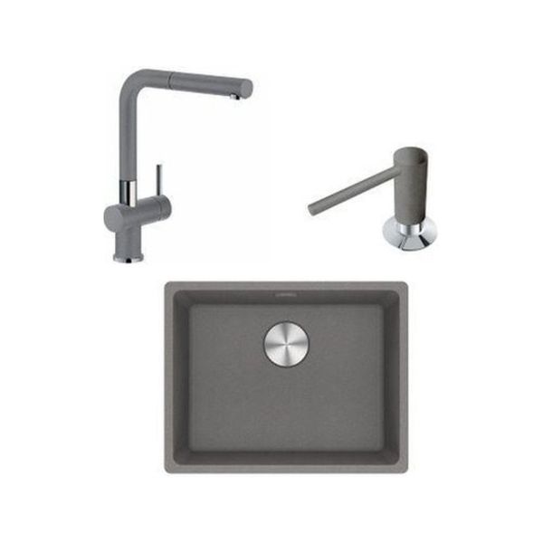 Franke MRG 110-52 Stone Grey 52x40 cm Granit Eviye