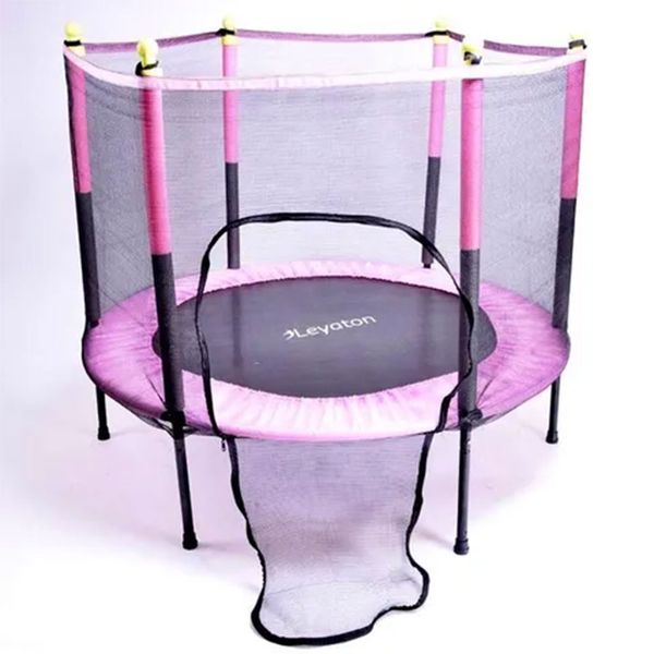 Leyaton Mavi 140 cm Fileli Büyük Boy Trambolin
