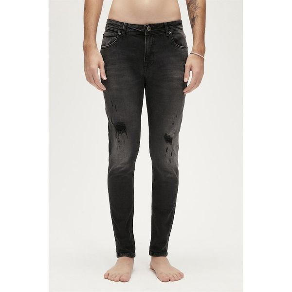 Bad Bear Palermo Siyah Denim Erkek Jeans Pantolon