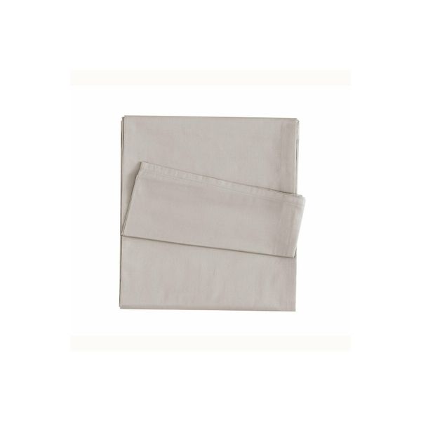 Linens Mix Match Taş Pamuk Saten Çift Kişilik Çarşaf