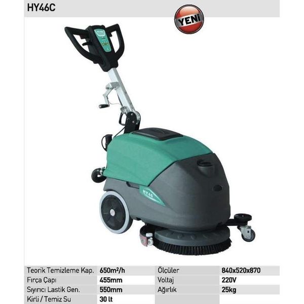 Powerwash HY45C Yer Temizleme Makinası