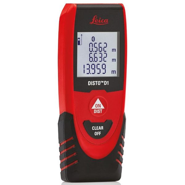 Leica Badem10 Leica Disto D1 Bluetooth'Lu Lazer Metre 40 Metre (Kırmızı)