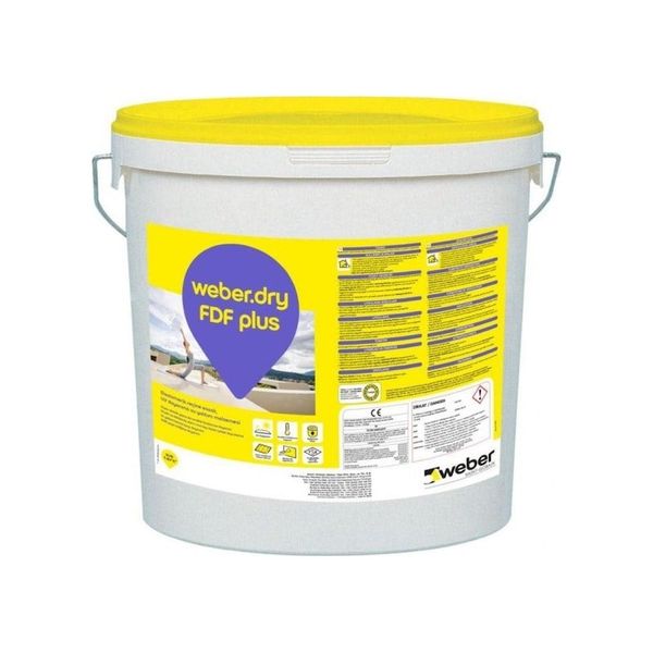 Weber Dry FDF Plus Gri 5 kg Yalıtım Malzemesi
