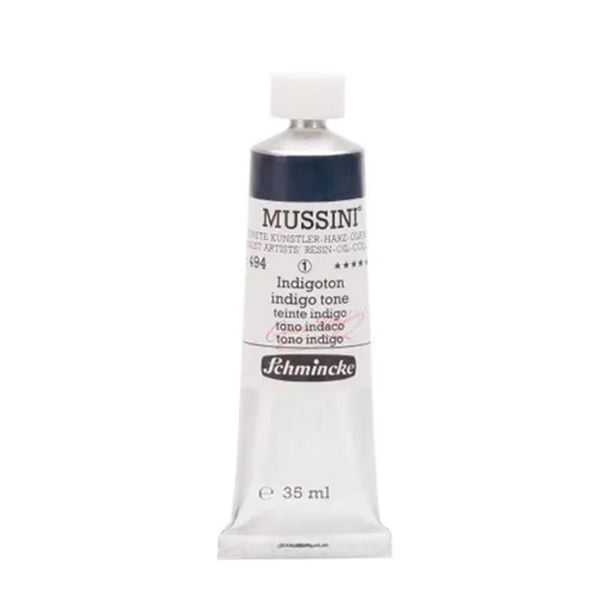 Schmincke 494 Indigo Mussini Seri 1 35 ML Yağlı Boya