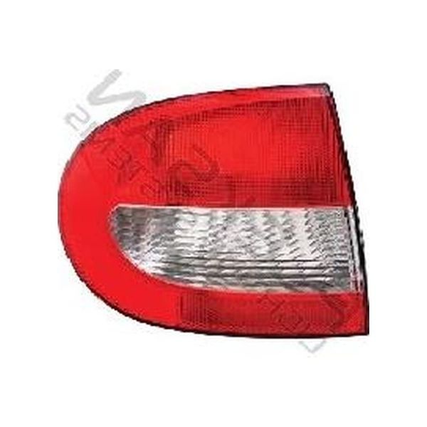 Pleksan 3361 Renault Megane 99-02 Dış Sol Stop Lambası