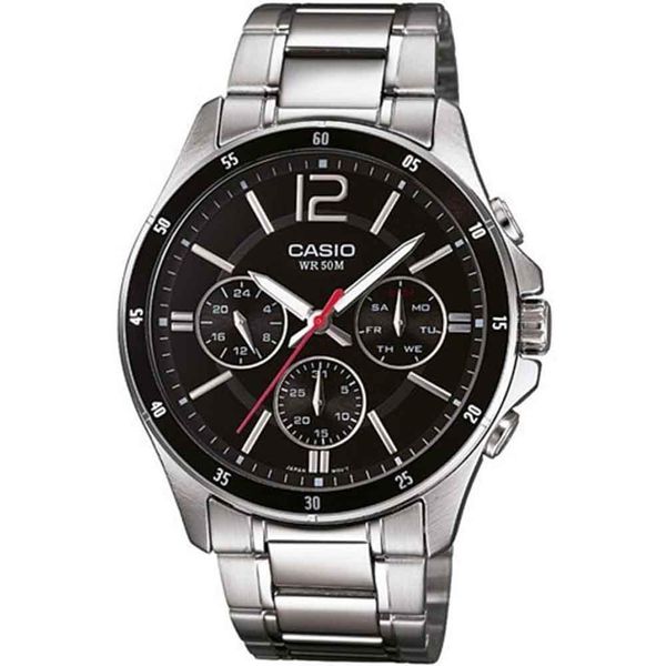 Casio MTP-1374D-1AVDF Analog Çelik Kordon Klasik Kol Saati