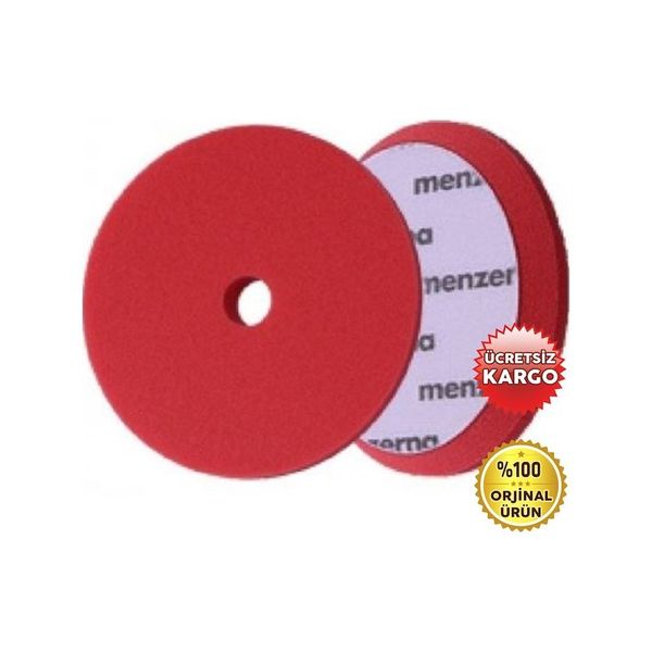 Menzerna Heavy Cut 150 mm Kırmızı Pasta Süngeri
