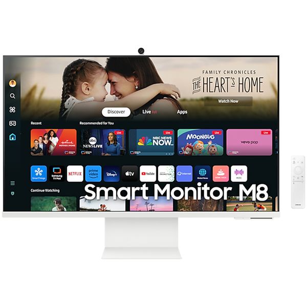 Samsung M8 M80D LS32DM801UUXUF 32 inç 4K Beyaz Smart Monitör