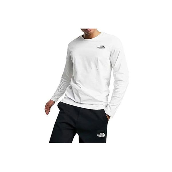 The North Face NF0A2TX1FN41 M L-S Easy Tee Eu Erkek T-Shirt