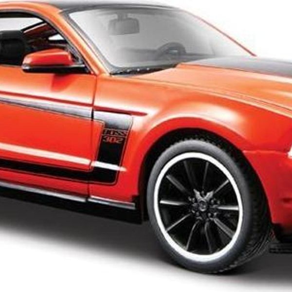 Maisto Ford Mustang Boss 302 1:24 S/E Turuncu Model Araba