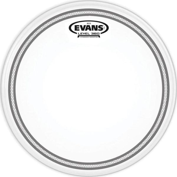 Evans B16EC2S Deri 16 EC2S Kumlu Frosted Ringli Tom ve Trampet