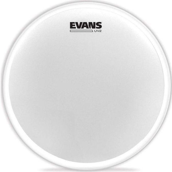 Evans B14UV2 Deri 14 UV2 Kumlu Beyaz Çift Kat Tom ve Trampet
