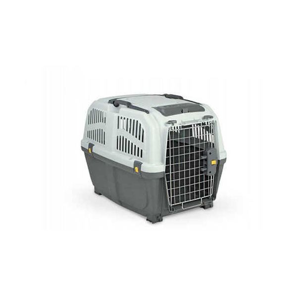 Skudo 2 Iata Tekerleksiz Plastik 55x36x35 cm Kedi ve Köpek Taşıma Kafesi