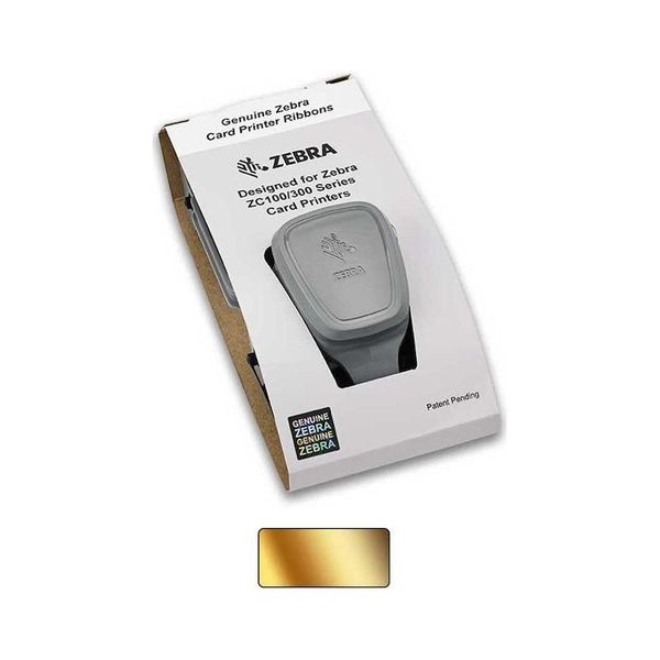 Zebra ZC100-300 Gold 1500 Baskılı Ribon