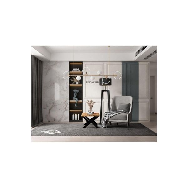 Deryawood Purunus 45x60x45 cm Masif Ahşap Ofis Sehpa