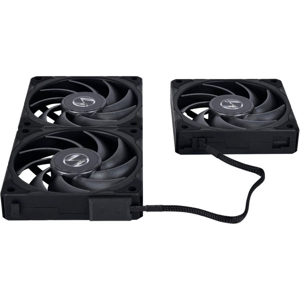 Lian Li G99.12P283B.00 Uni Fan P28 3x120 mm Siyah Kasa Fanı