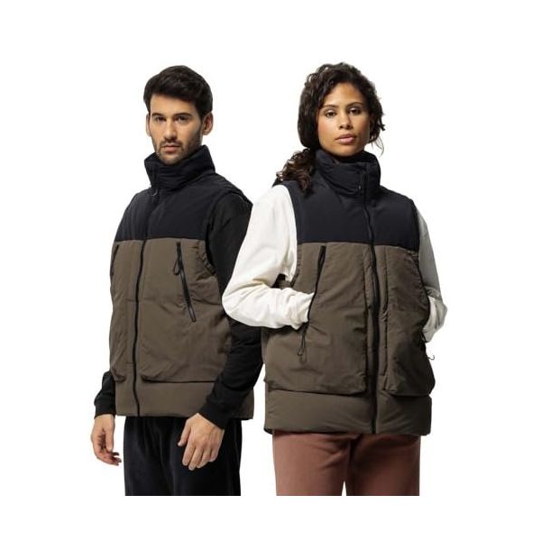 Jack Wolfskin 1207621-4610 Kahverengi Erkek Yelek