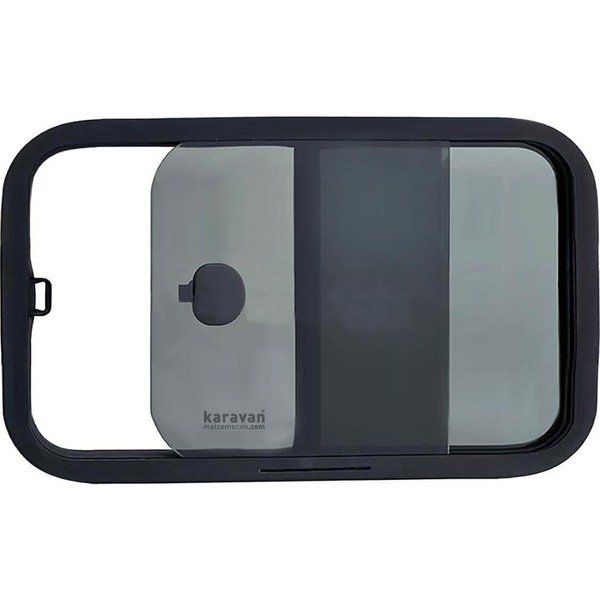 Shuivan SHUIVAN 70x40 cm Oval Köşe Sürgülü Karavan Camı